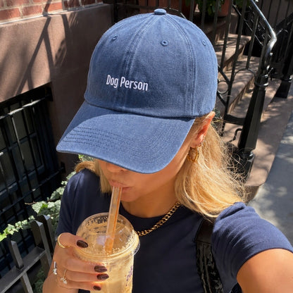DOG PERSON CAP