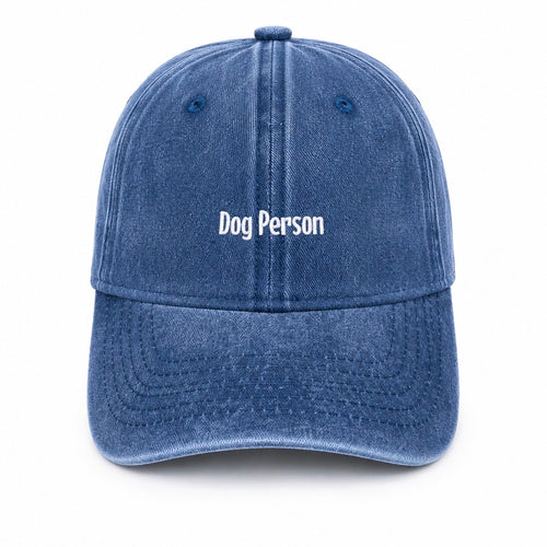DOG PERSON CAP