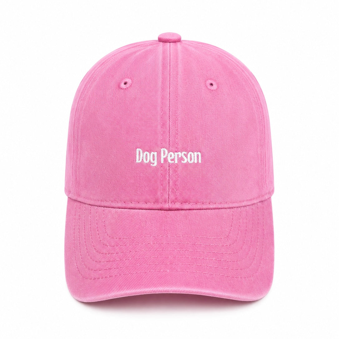DOG PERSON CAP