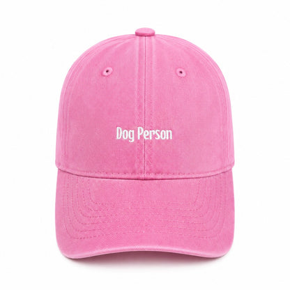DOG PERSON CAP
