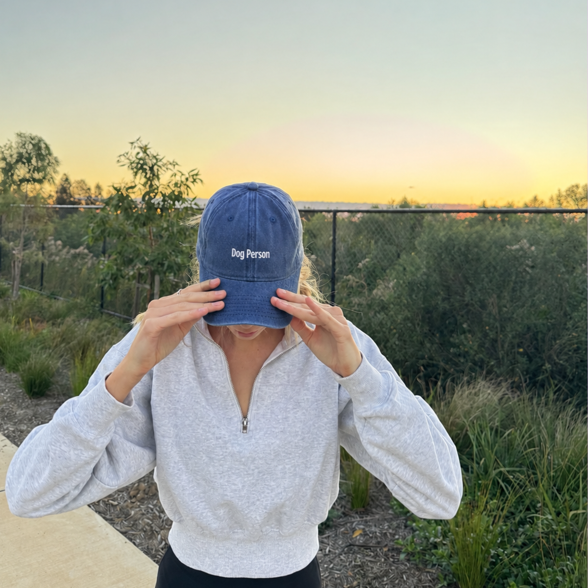 DOG PERSON CAP