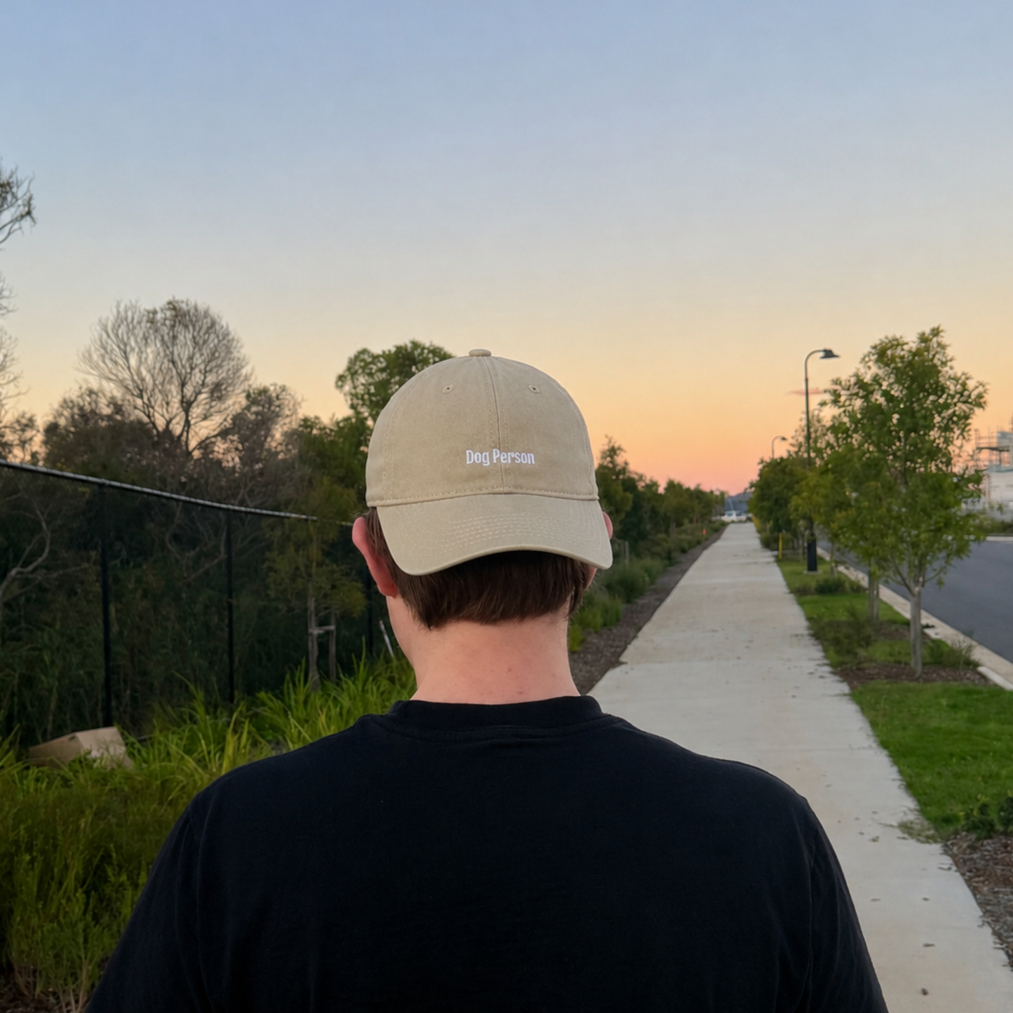 DOG PERSON CAP