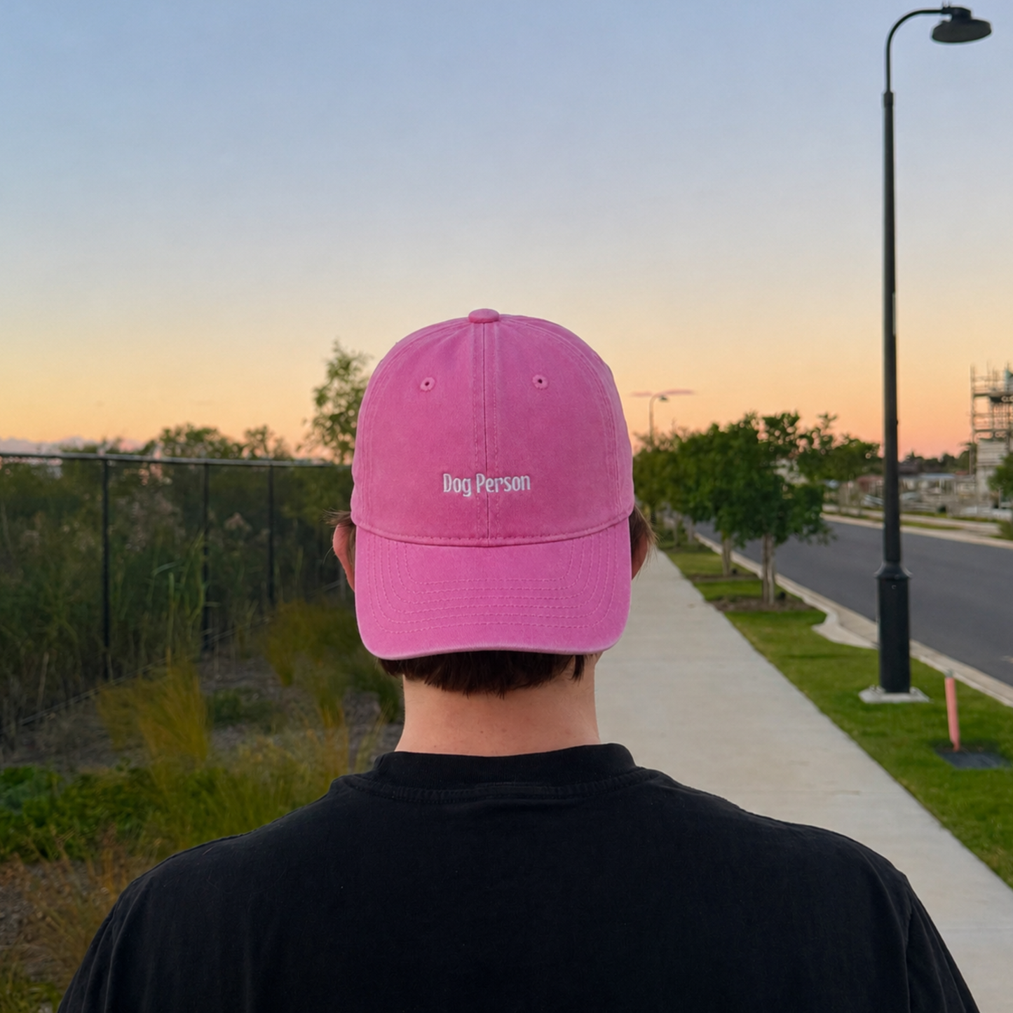 DOG PERSON CAP