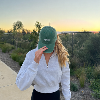 DOG PERSON CAP